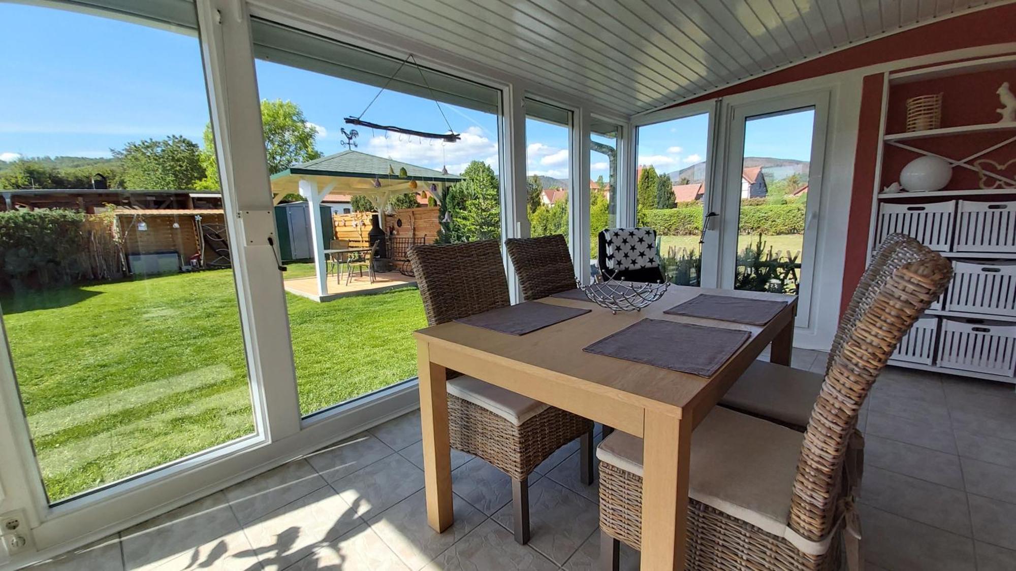 Ferienhaus Zur Lehns Mit Garten Am Harz อิลเซินบวร์ก ภายนอก รูปภาพ